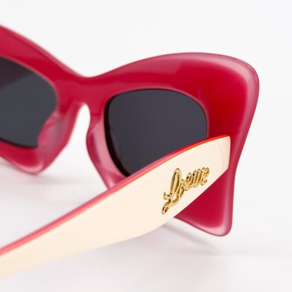 NEW LW40140U 59A, LOEWE WHITE PINK WOMEN SUNGLASSES LOEWE main image 5